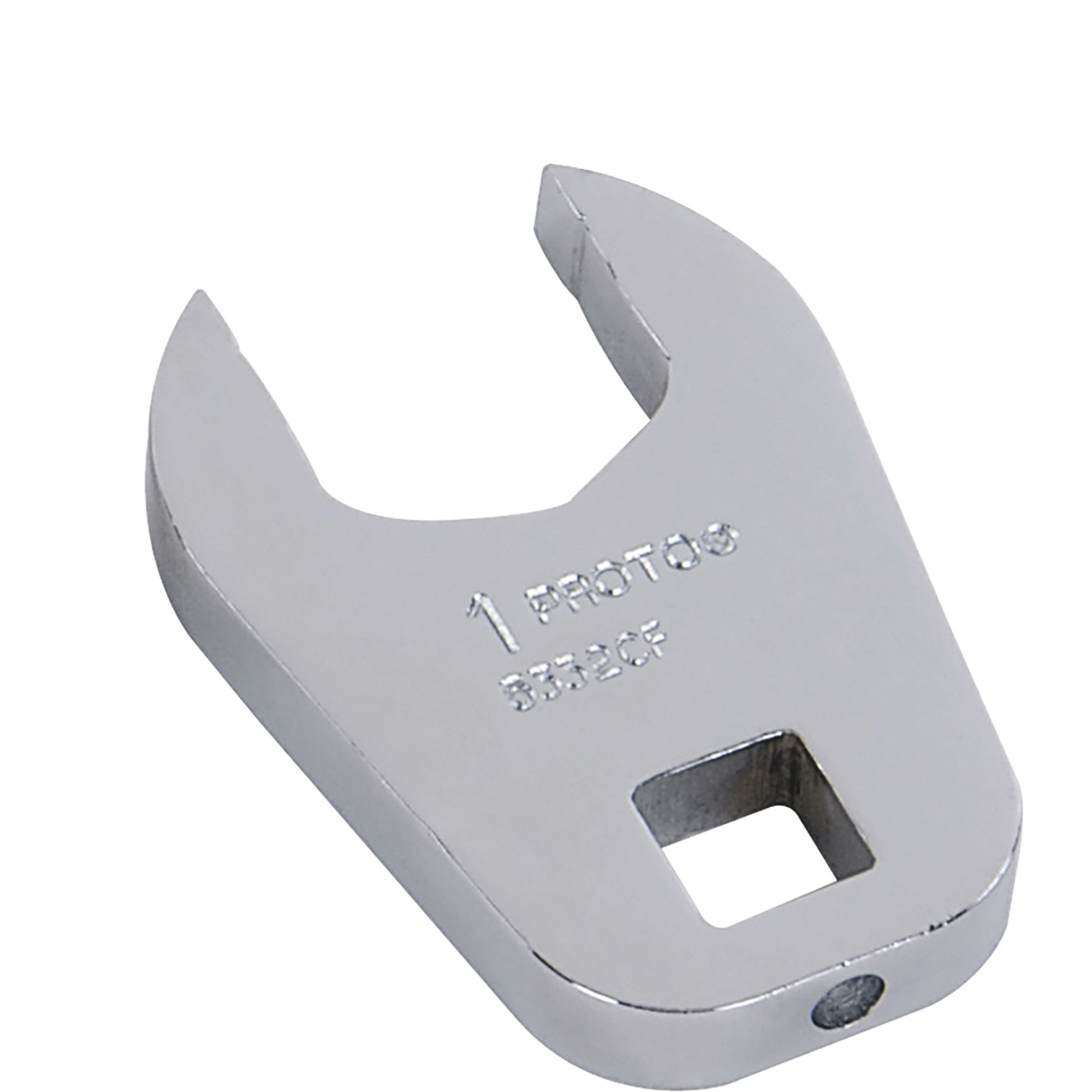 Klutch 7Pc. 1/2in.Drive Crowfoot Wrench Set, SAE, Chrome Finish